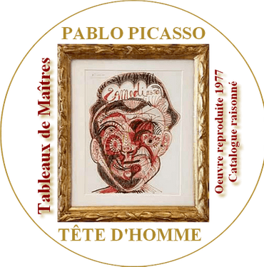 Tête d'homme de Pablo Picasso
